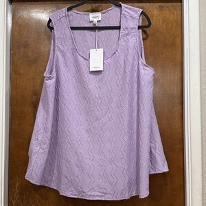 Andrée By Unit Lavender Blouse